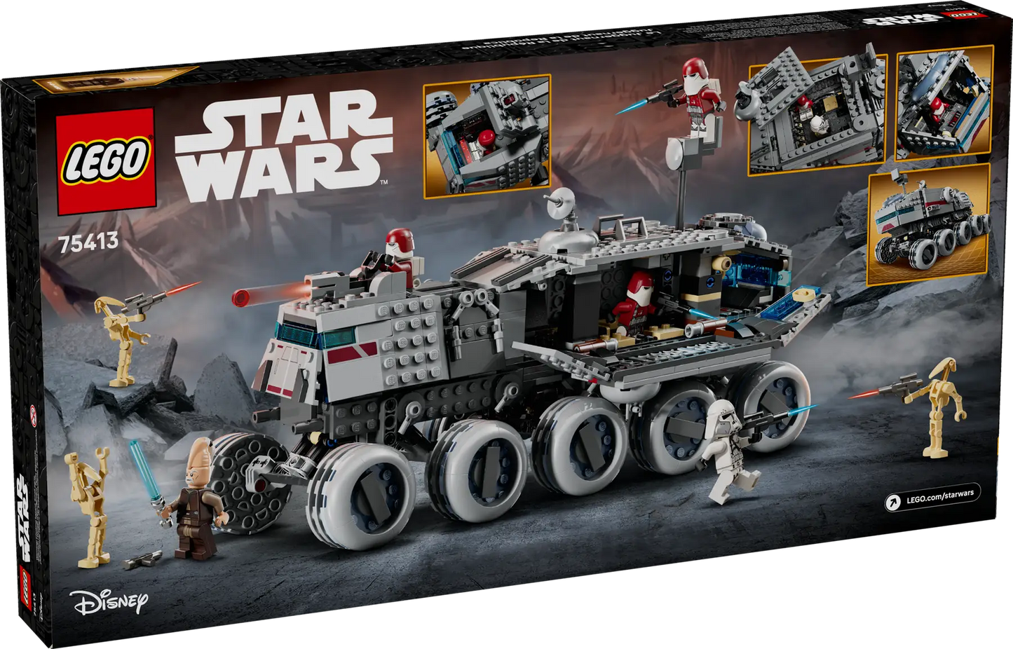 DISPONIBILE DA AGOSTO 2025 - 75413 LEGO Star Wars - Juggernaut della Repubblica