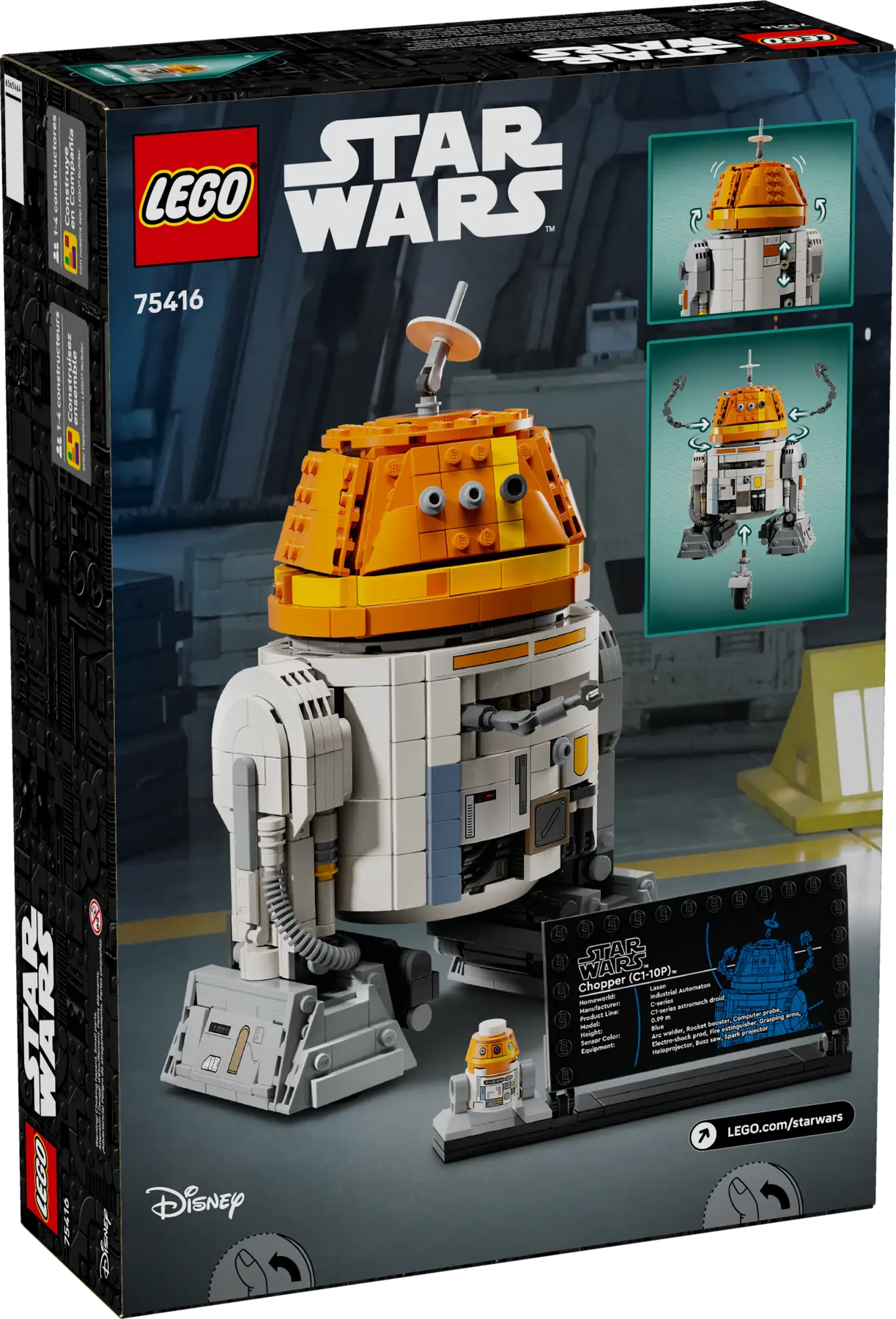 75416 LEGO Star Wars - Droide astromeccanico Chopper (C1-10P)™