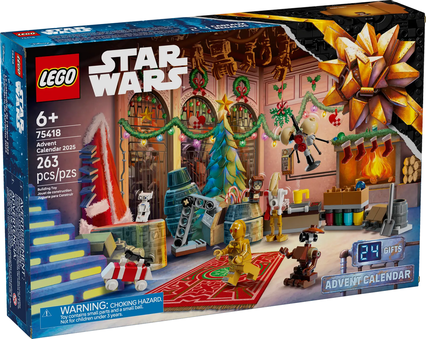 75418 LEGO Star Wars - Calendario dell’Avvento LEGO Star Wars™ 2025