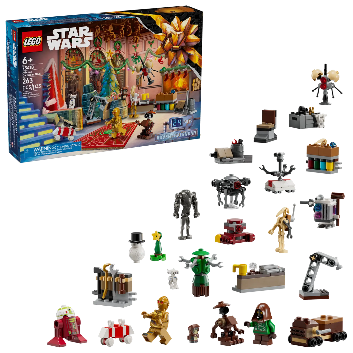 75418 LEGO Star Wars - Calendario dell’Avvento LEGO Star Wars™ 2025