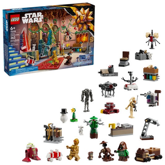 75418 LEGO Star Wars - Calendario dell’Avvento LEGO Star Wars™ 2025
