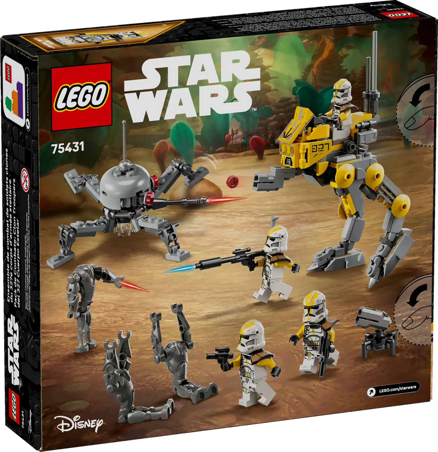 75431 LEGO Star Wars - Battle Pack 327° Star Corps di Clone Troopers™