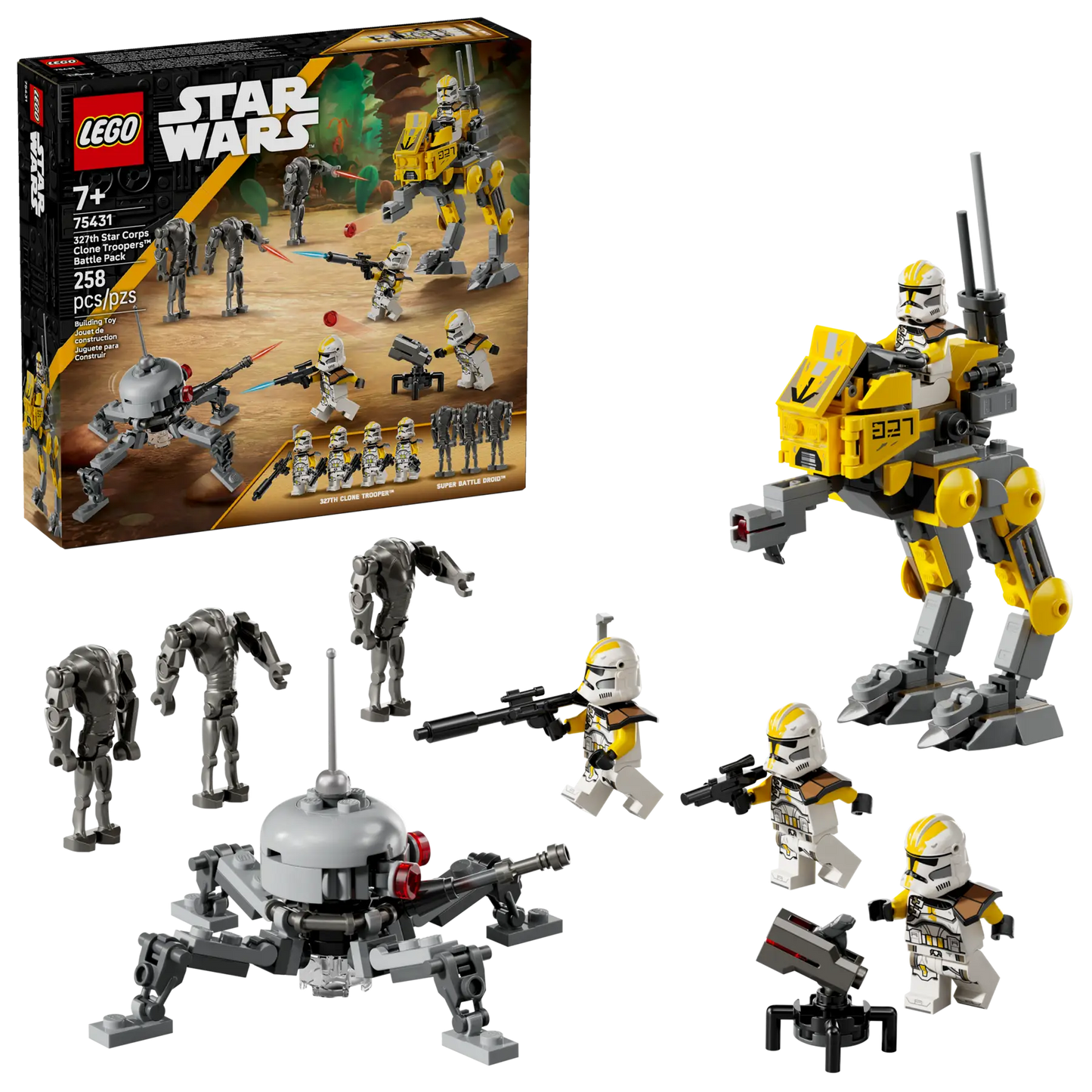 75431 LEGO Star Wars - Battle Pack 327° Star Corps di Clone Troopers™