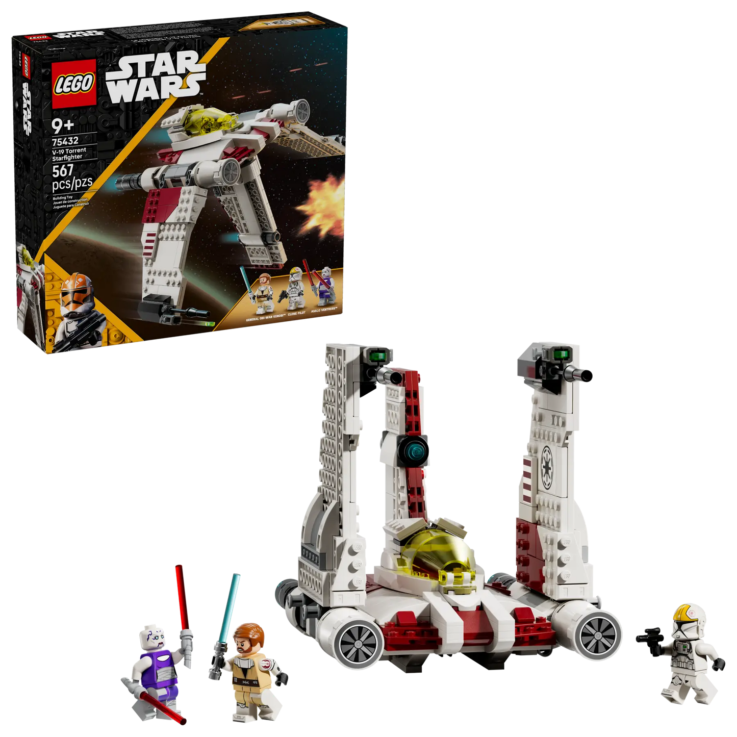 75432 LEGO Star Wars - Caccia stellare V-19 Torrent