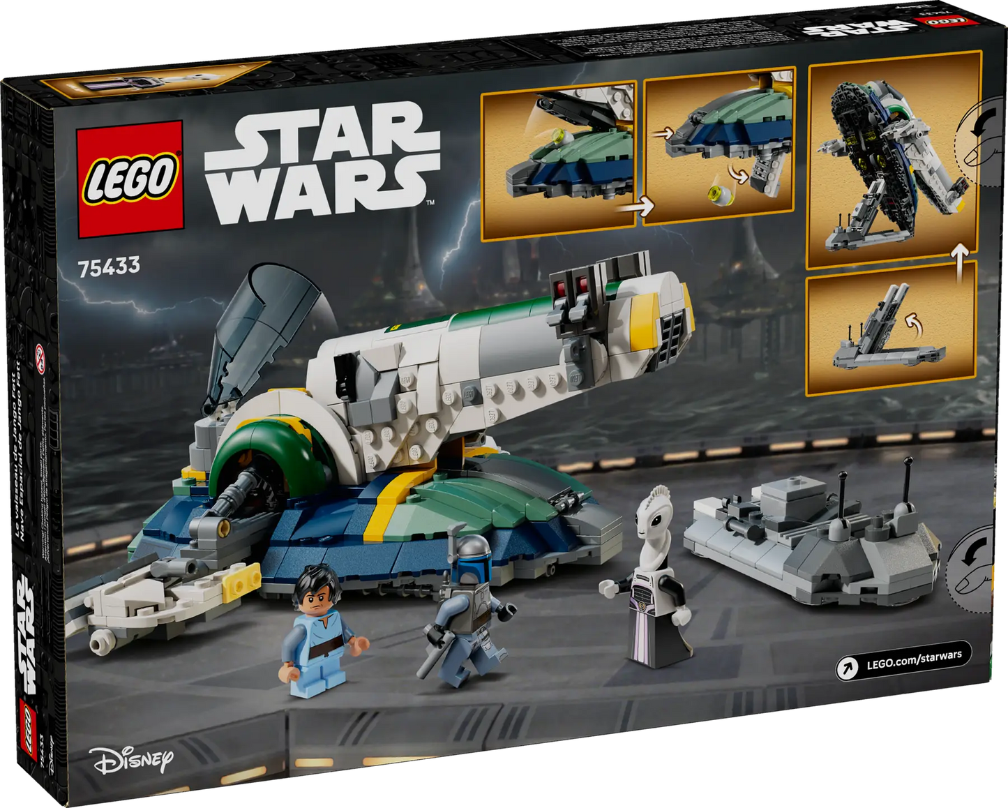 75433 LEGO Star Wars - Astronave di Jango Fett