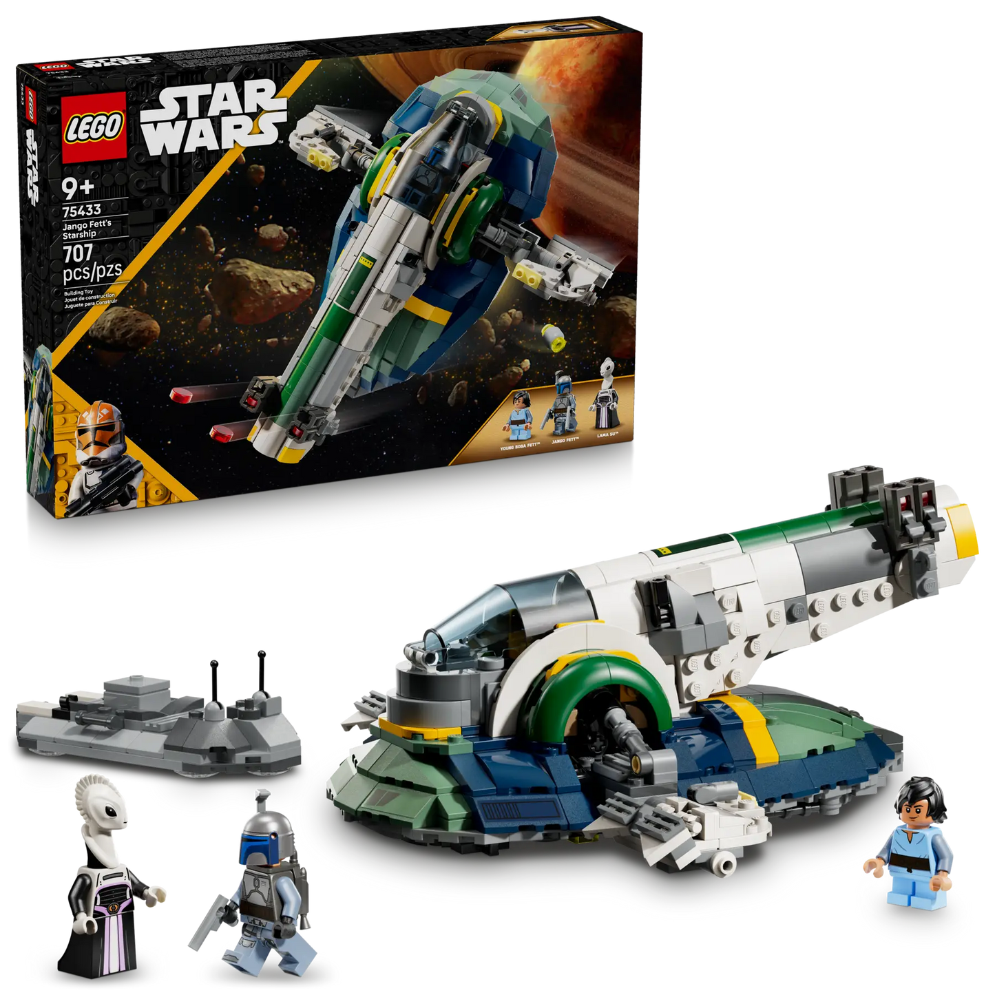 75433 LEGO Star Wars - Astronave di Jango Fett