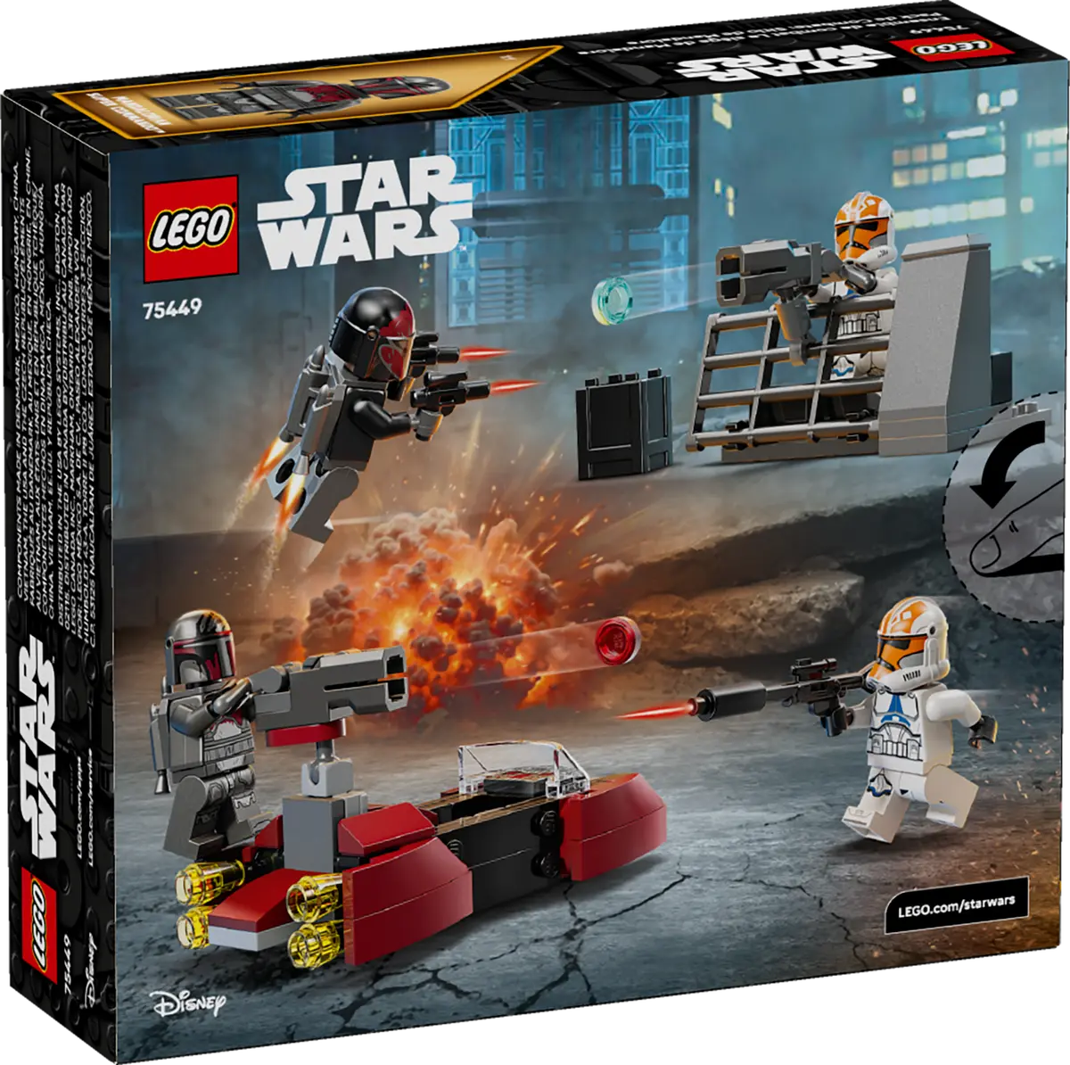 DISPONIBILE DA GENNAIO 2026 - 75449 LEGO Star Wars - Battle Pack Assedio di Mandalore