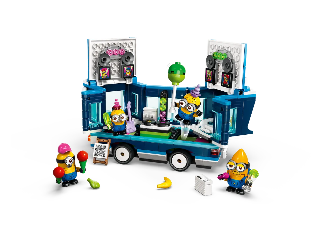 LEGO Minions 75581 - Il Party Bus musicale dei Minions