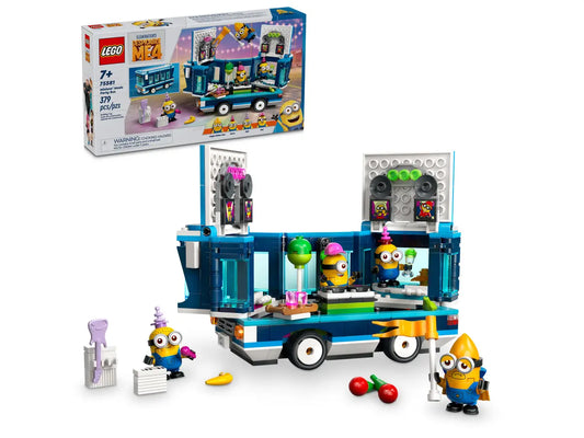 LEGO Minions 75581 - Il Party Bus musicale dei Minions