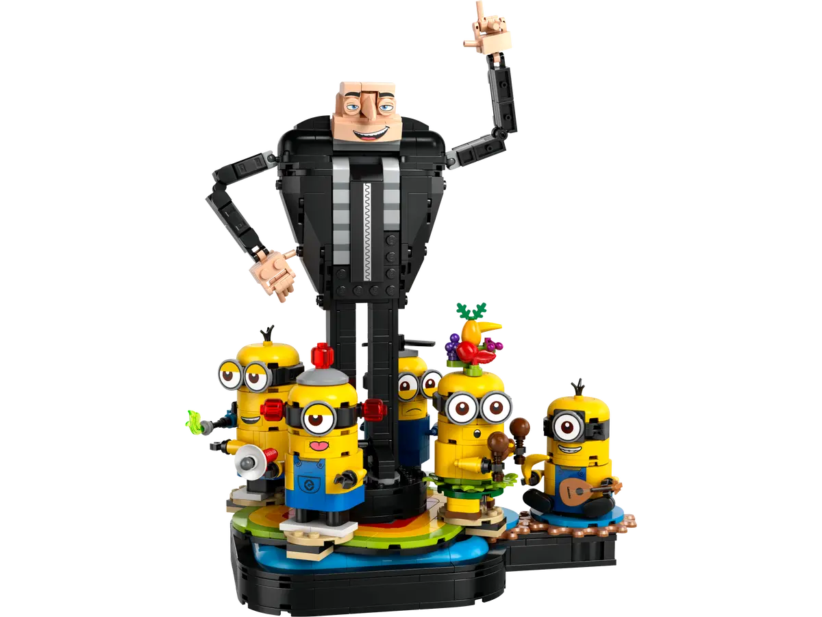 LEGO Minions 75582 - Gru e Minions in mattoncini