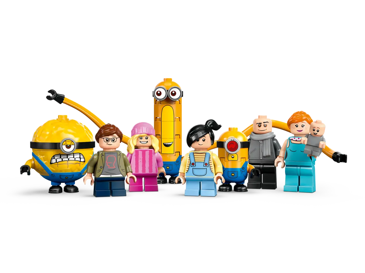 LEGO Minions 75583 - I Minions e la villa della famiglia di Gru