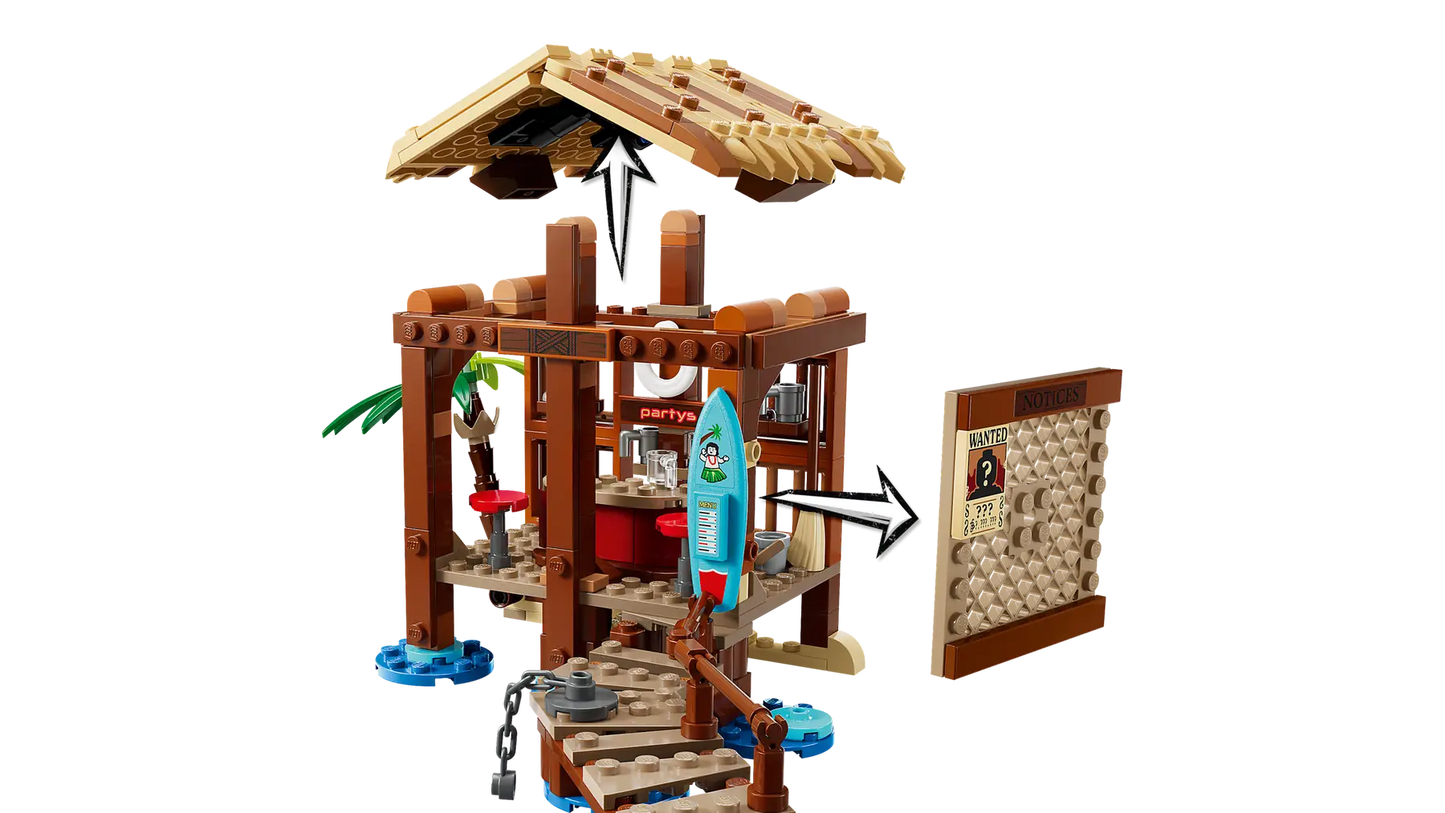 75636 LEGO One Piece - La capanna del Villaggio Foosha