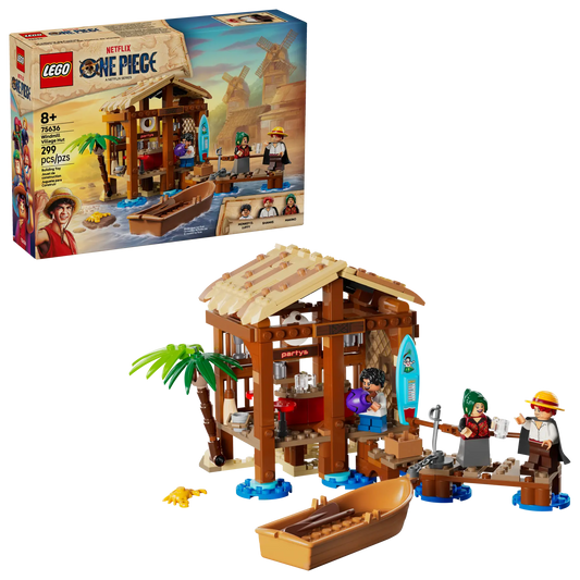 75636 LEGO One Piece - La capanna del Villaggio Foosha