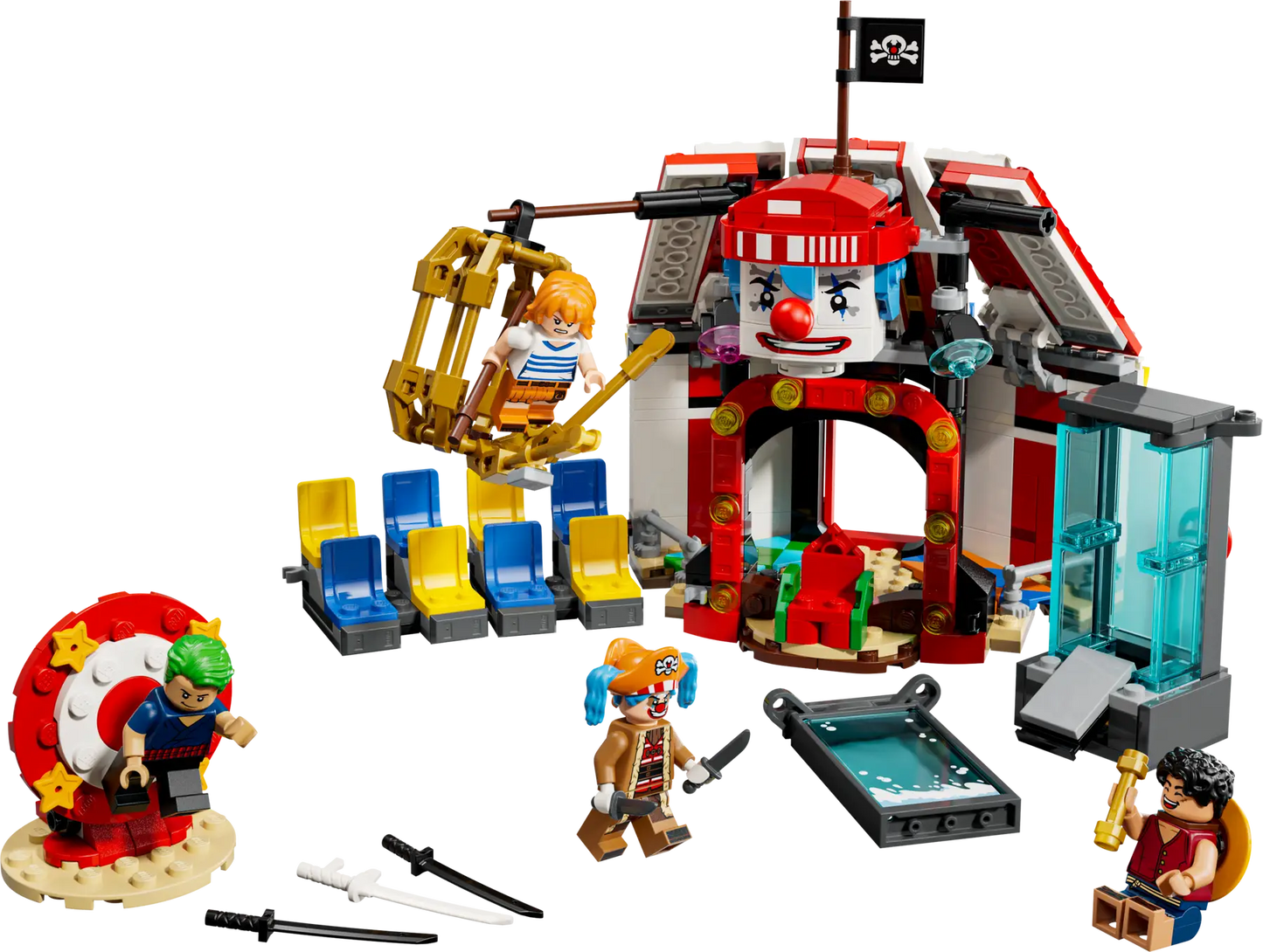 75637 LEGO One Piece - La tenda del circo di Bagy il Clown