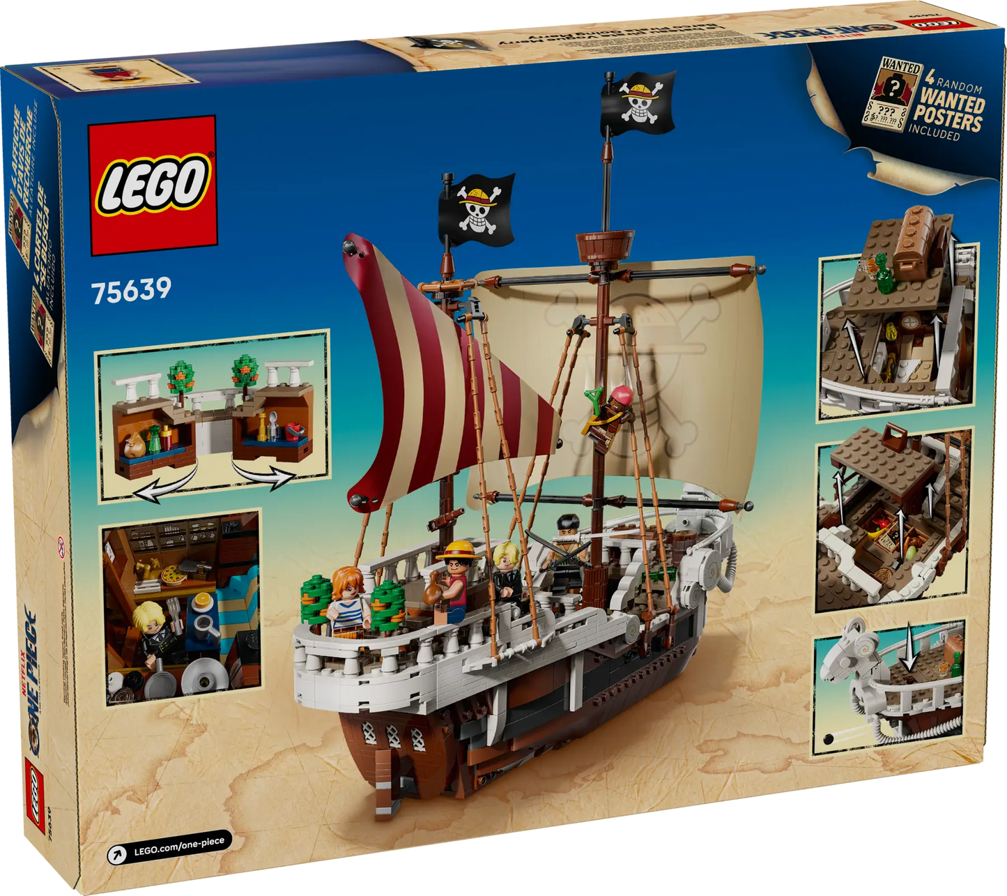 75639 LEGO One Piece - La nave pirata Going Merry