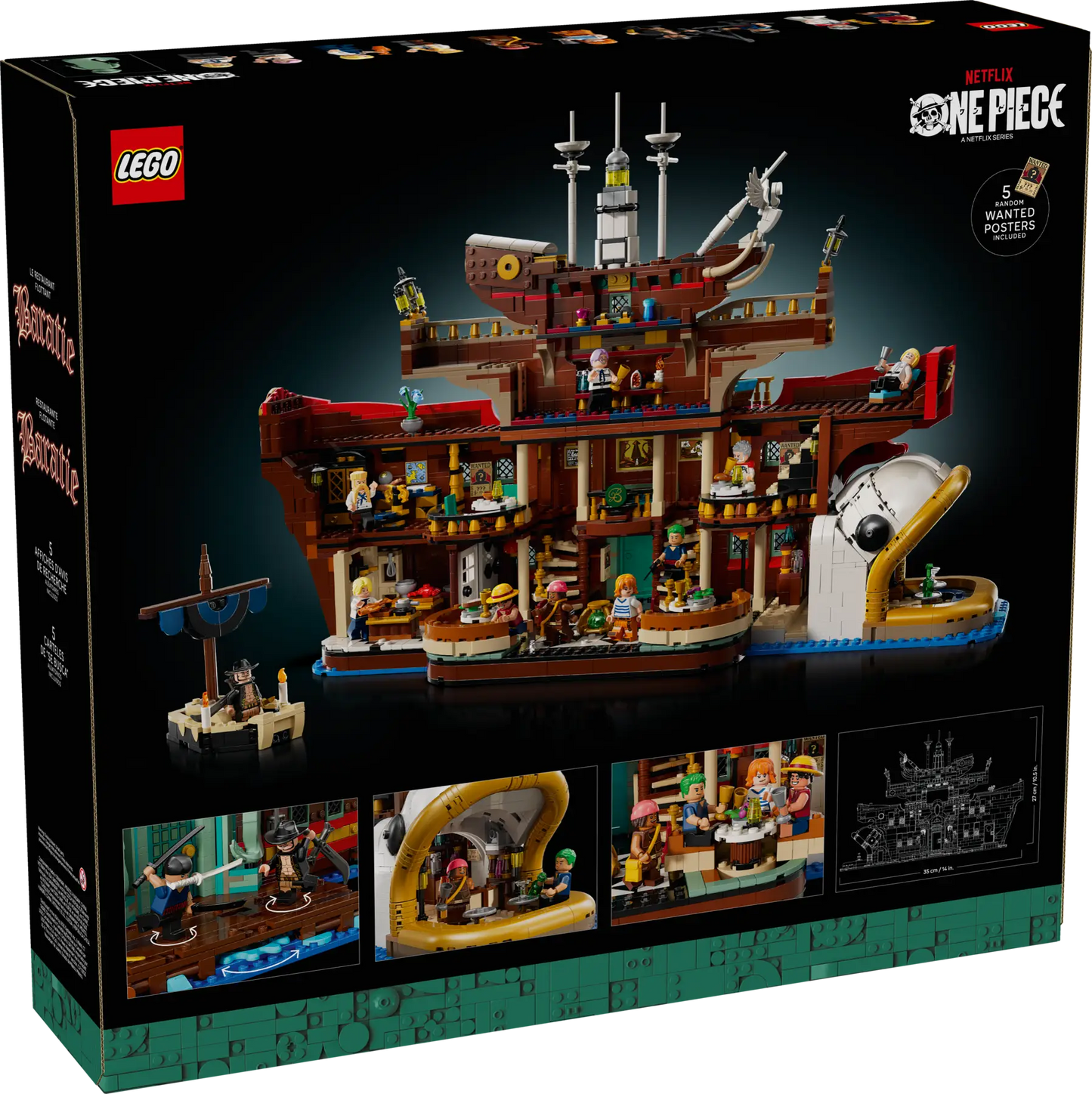 DISPONIBILE DA SETTEMBRE 2025 - 75640 LEGO One Piece - Baratie, il ristorante galleggiante
