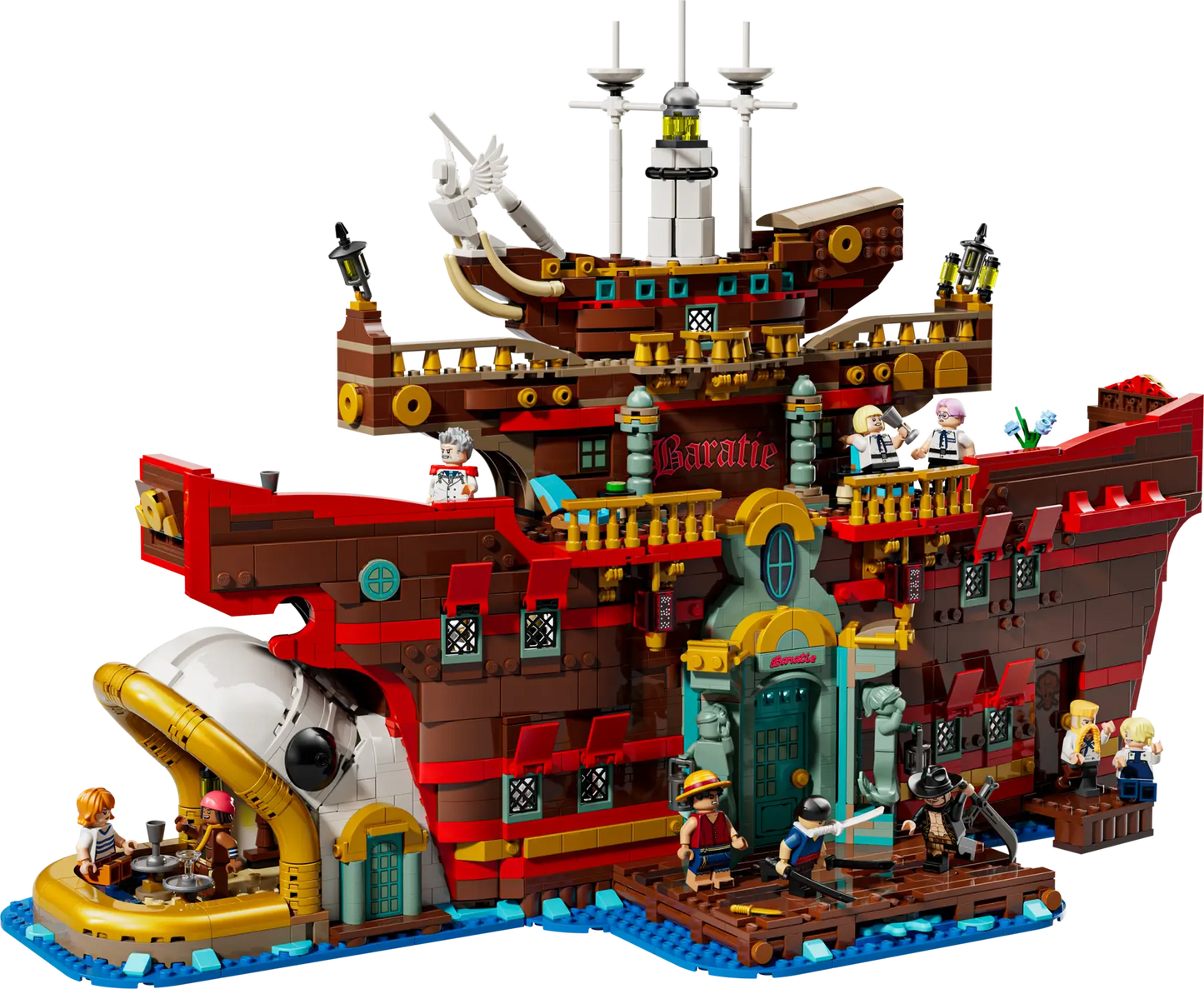 DISPONIBILE DA SETTEMBRE 2025 - 75640 LEGO One Piece - Baratie, il ristorante galleggiante