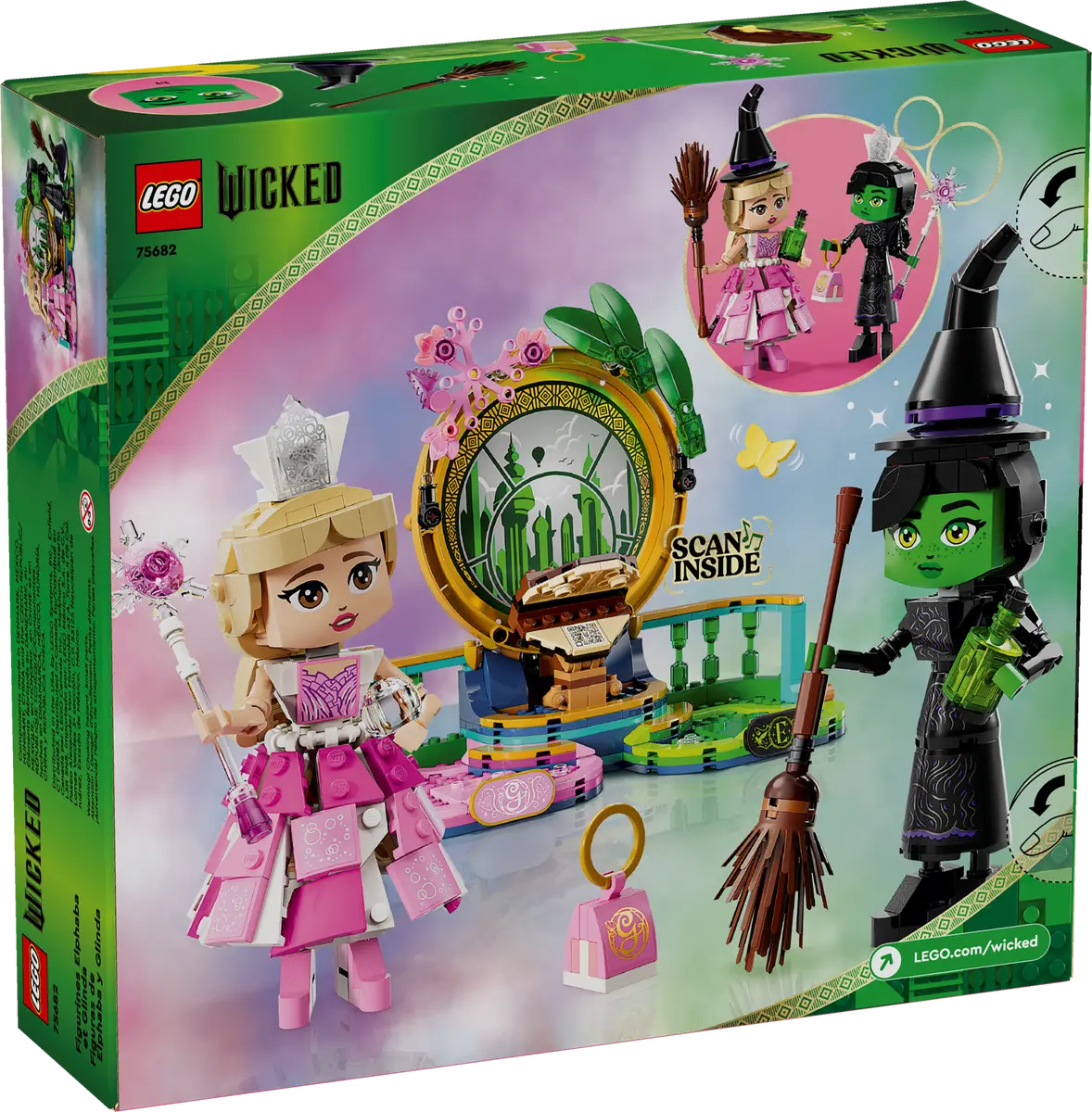 75682 LEGO Wicked - Personaggi di Elphaba e Glinda