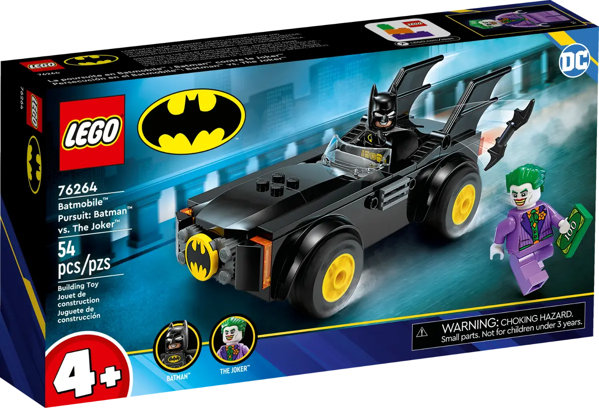 76264 LEGO DC Super Heroes - Inseguimento sulla Batmobile™: Batman™ vs. The Joker™