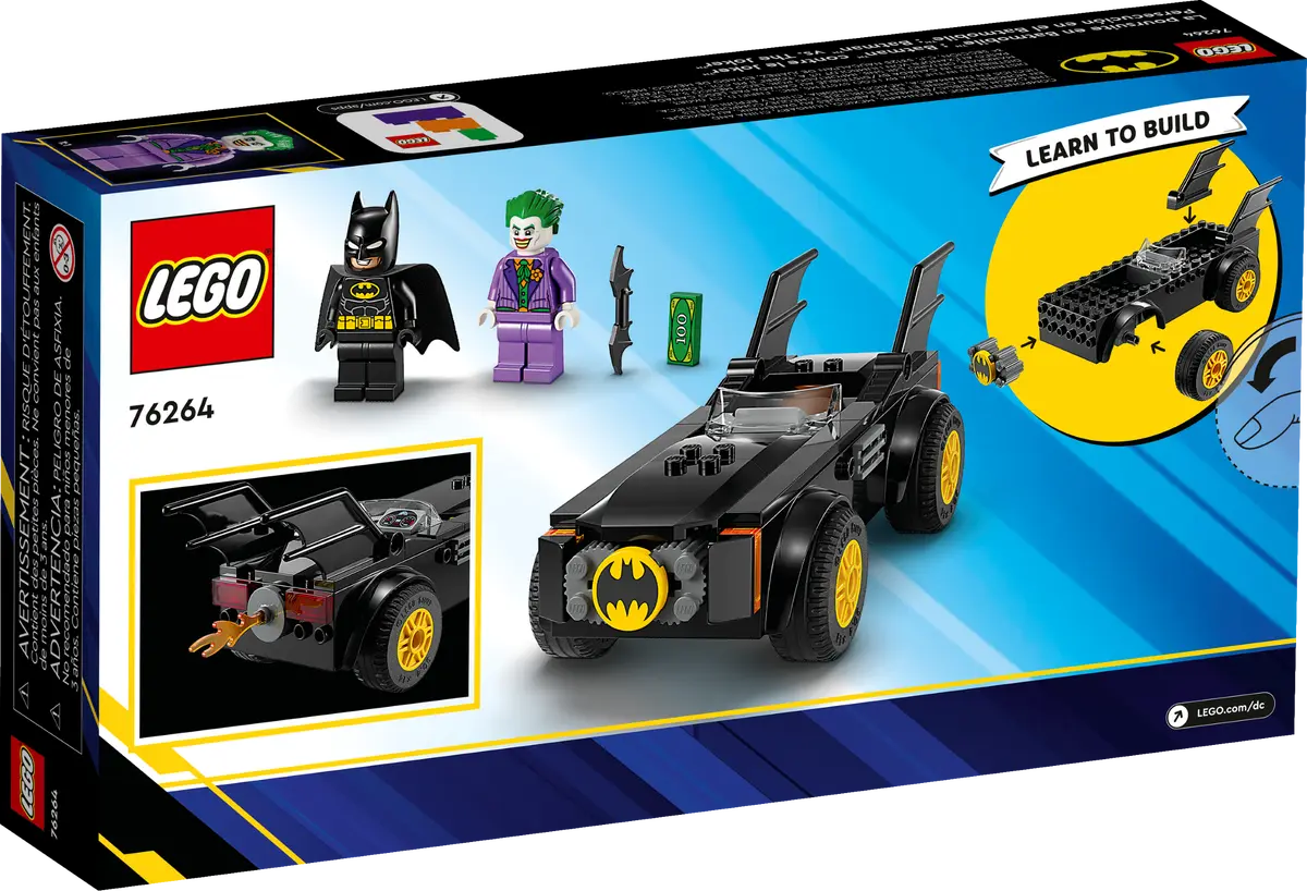 76264 LEGO DC Super Heroes - Inseguimento sulla Batmobile™: Batman™ vs. The Joker™