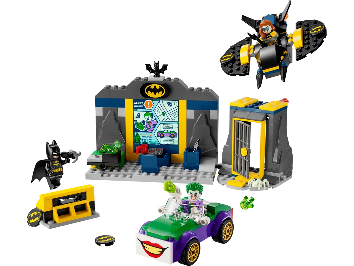 76272 LEGO DC Super Heroes - Batcaverna con Batman, Batgirl e The Joker