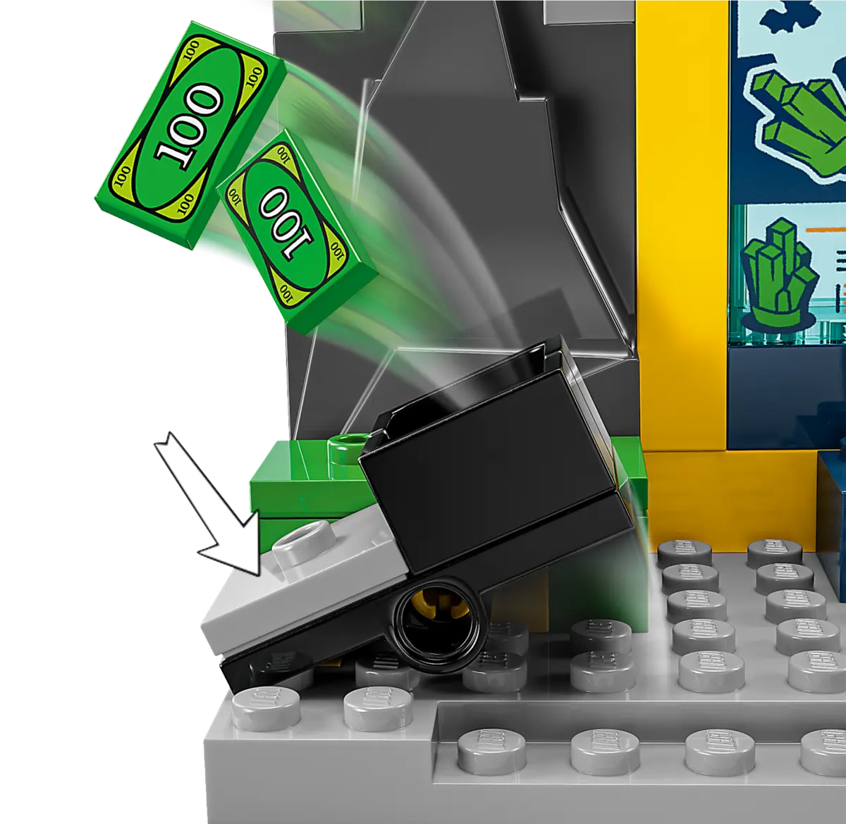 76272 LEGO DC Super Heroes - Batcaverna con Batman, Batgirl e The Joker