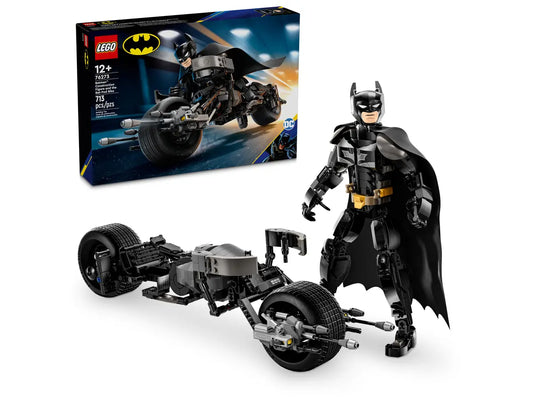 76273 LEGO DC Super Heroes - Personaggio costruibile di Batman con Bat-Pod