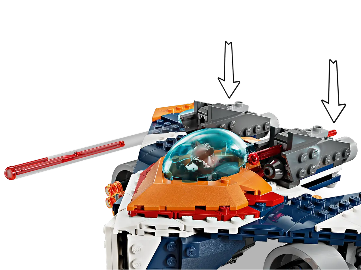 76278 LEGO Marvel - Warbird di Rocket vs. Ronan