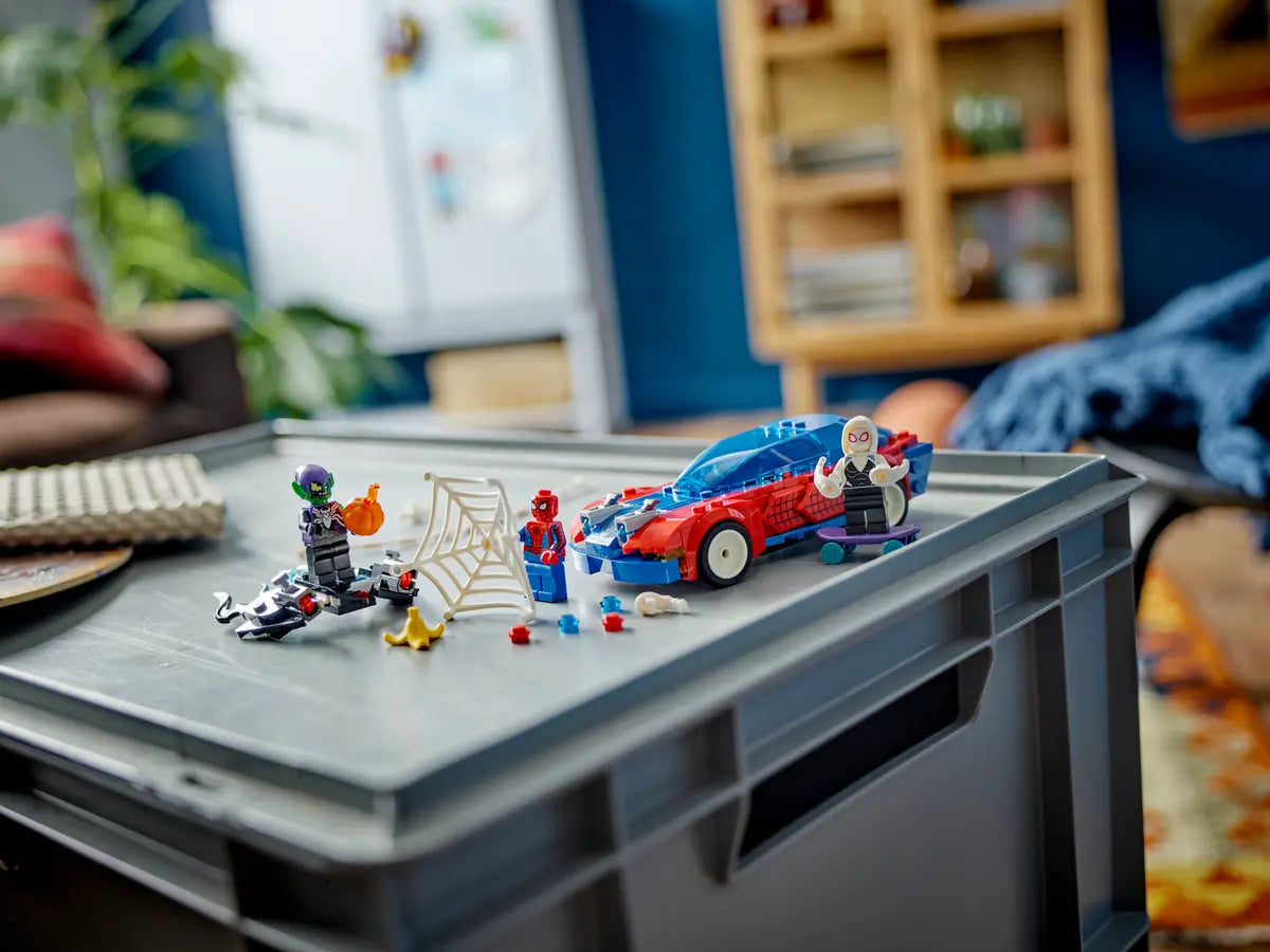 76279 LEGO Marvel Spiderman - Auto da corsa di Spider-Man e Venom Goblin