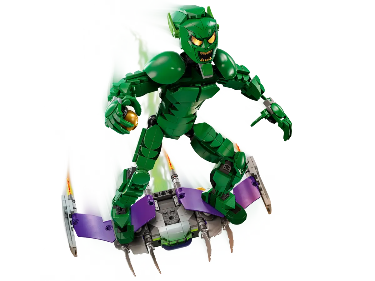 76284 LEGO Marvel - Personaggio costruibile di Goblin