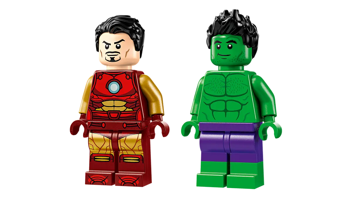 76287 LEGO Marvel - Iron Man con moto e The Hulk