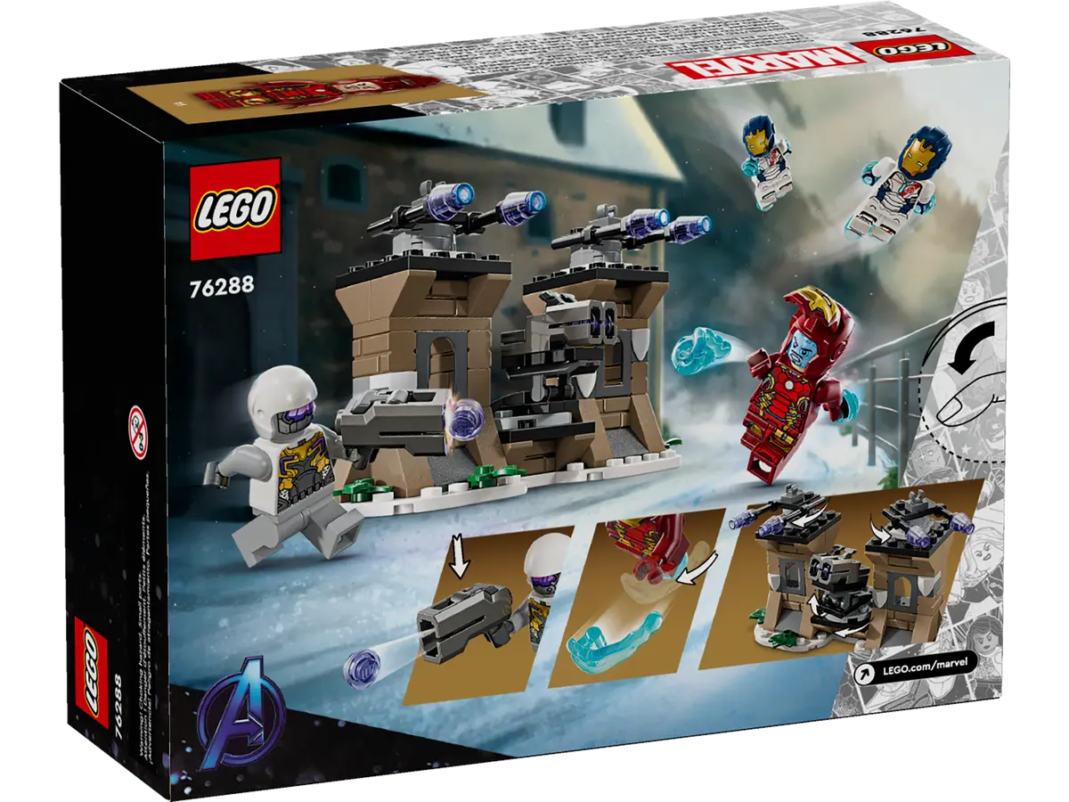 76288 LEGO Marvel - Iron Man e Legione di ferro vs. Soldato Hydra