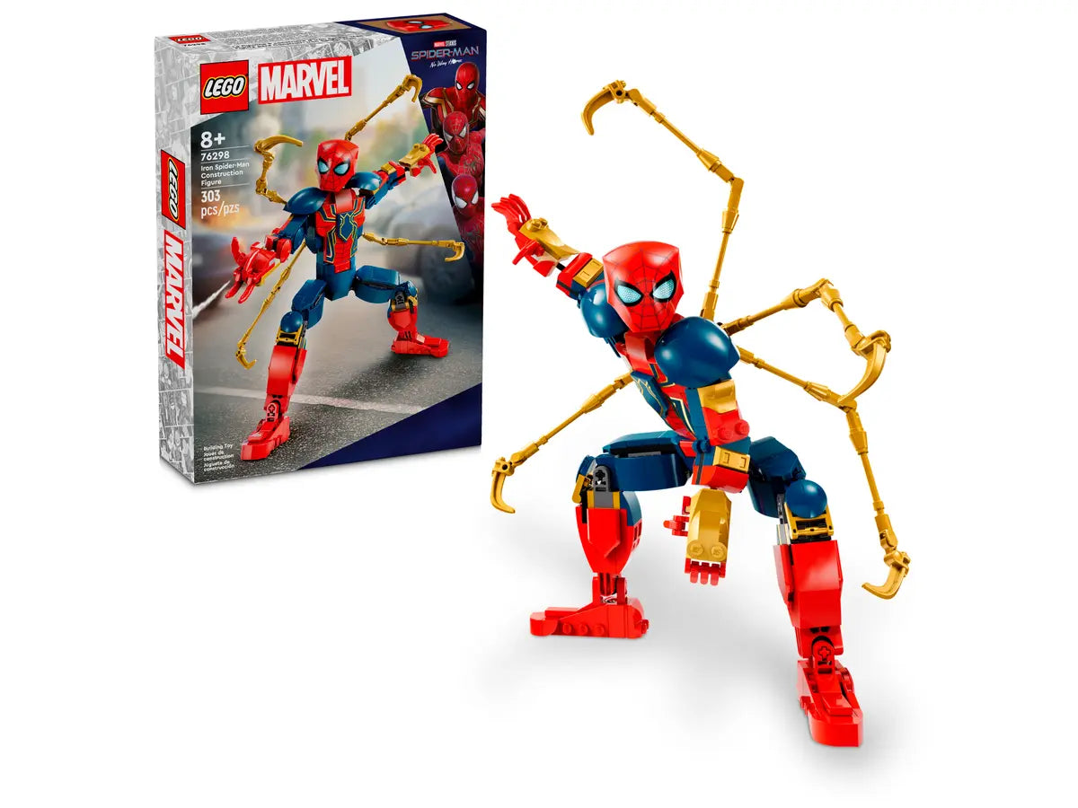 76298 LEGO Marvel - Personaggio costruibile di Iron Spider-Man