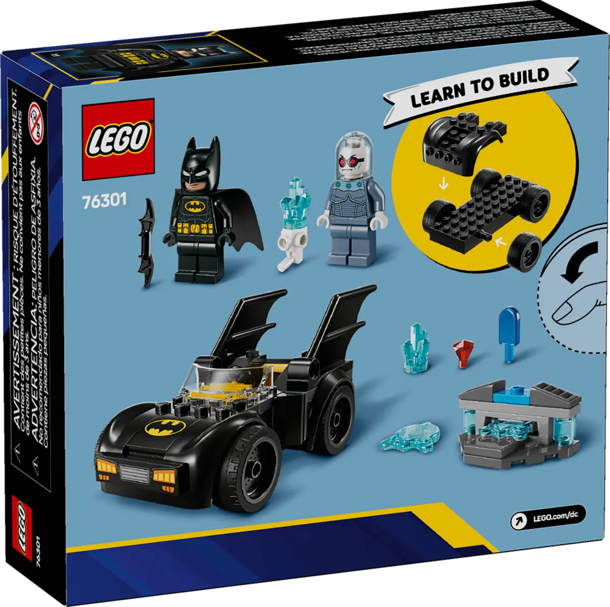 76301 LEGO DC Super Heroes - Batman™ e Batmobile™ contro Mr. Freeze™