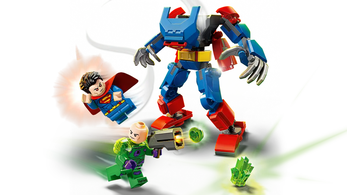 76302 LEGO DC Super Heroes - Mech di Superman™ contro Lex Luthor™