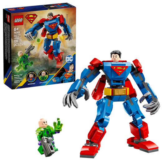 76302 LEGO DC Super Heroes - Mech di Superman™ contro Lex Luthor™
