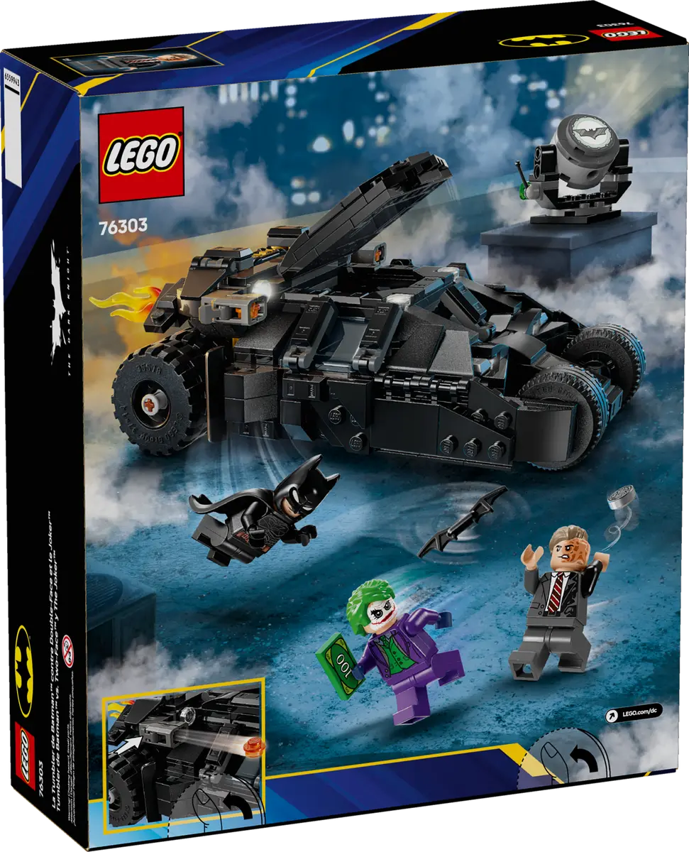 76303 LEGO DC Super Heroes - Tumbler di Batman™ contro Two-Face™ e The Joker™
