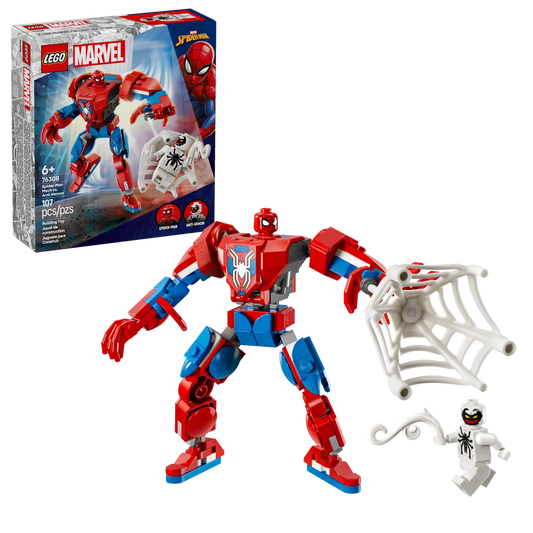 76308 LEGO Marvel - Mech di Spider-Man contro Anti-Venom