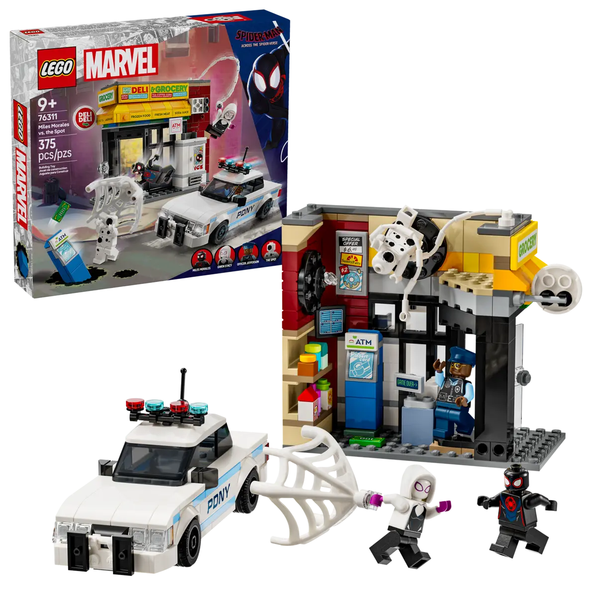 76311 LEGO Marvel - Spider-Verse: Miles Morales contro la Macchia