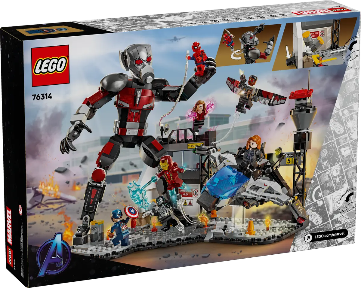 76314 LEGO Marvel - Azione di battaglia Captain America: Civil War