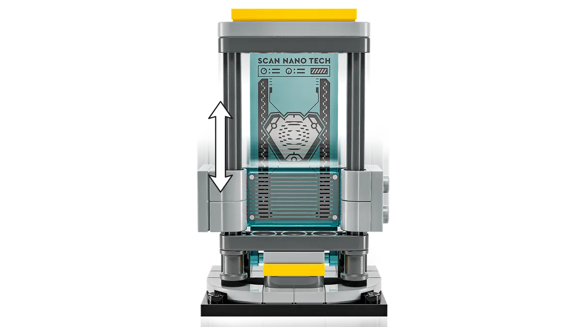 DISPONIBILE DA APRILE 2025 - 76315 LEGO Marvel - Laboratorio di Iron Man: Sala delle Armature