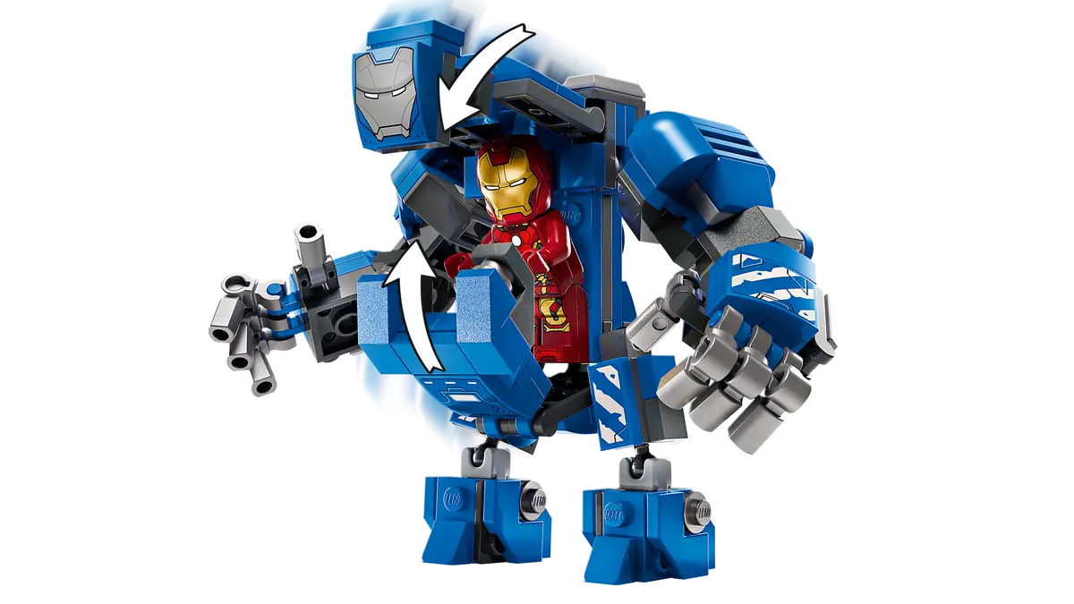 DISPONIBILE DA APRILE 2025 - 76315 LEGO Marvel - Laboratorio di Iron Man: Sala delle Armature