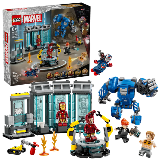 76315 LEGO Marvel - Laboratorio di Iron Man: Sala delle Armature