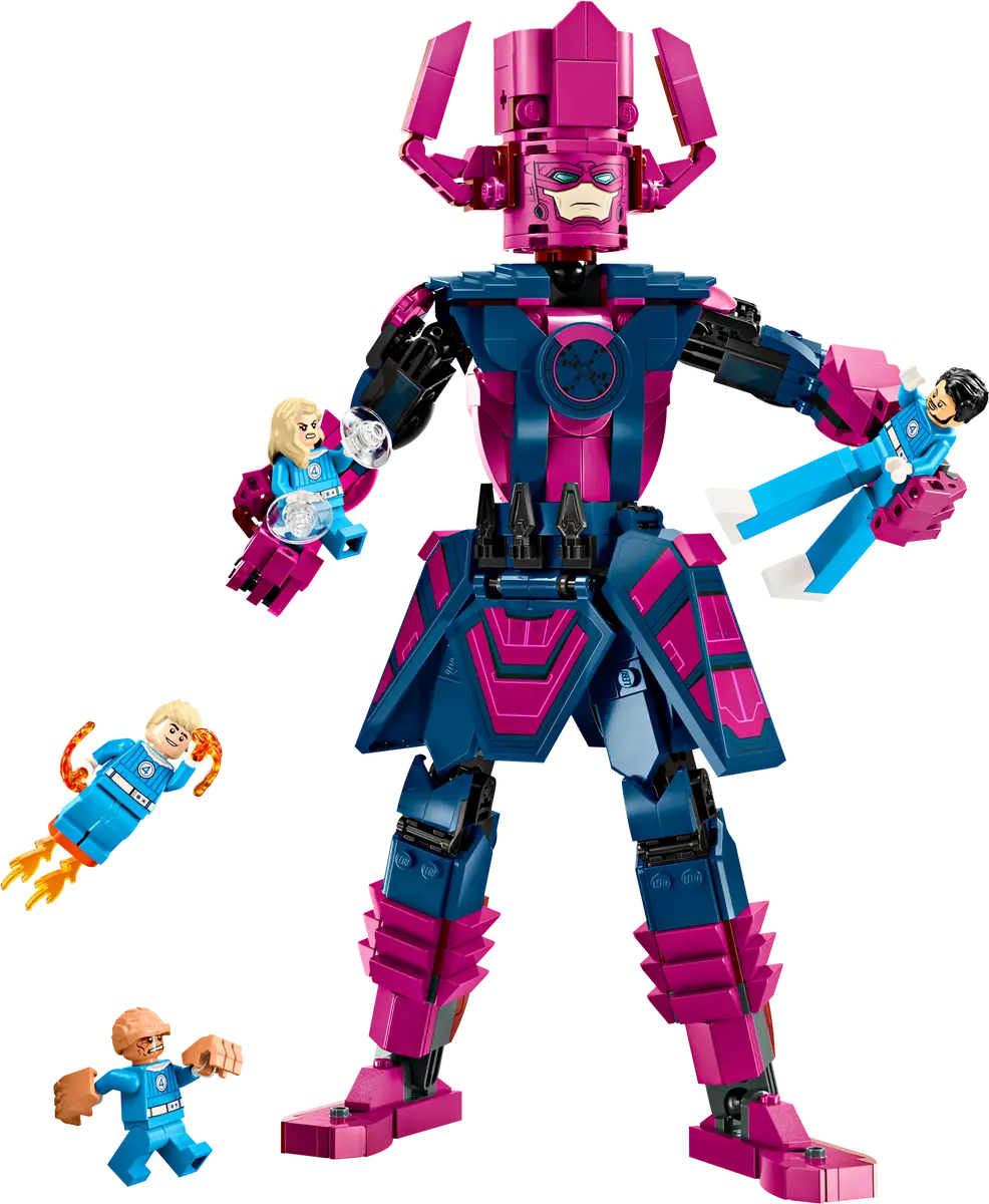 DISPONIBILE DA GIUGNO 2025 - 76316 LEGO Marvel - Fantastici Quattro contro personaggio costruibile di Galactus