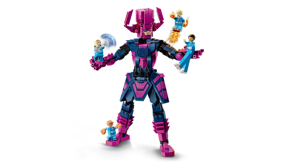 DISPONIBILE DA GIUGNO 2025 - 76316 LEGO Marvel - Fantastici Quattro contro personaggio costruibile di Galactus
