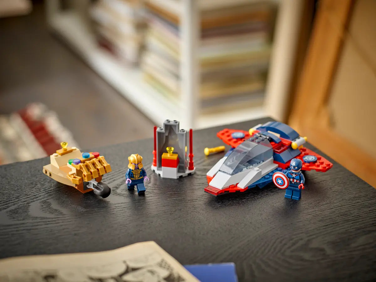 DISPONIBILE DA AGOSTO 2025 - 76319 LEGO Marvel - Captain America contro Thanos