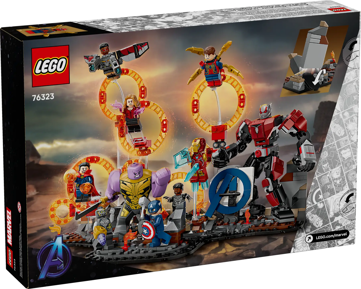DISPONIBILE DA MAGGIO 2025 - 76323 LEGO Marvel - Avengers: Endgame La battaglia finale