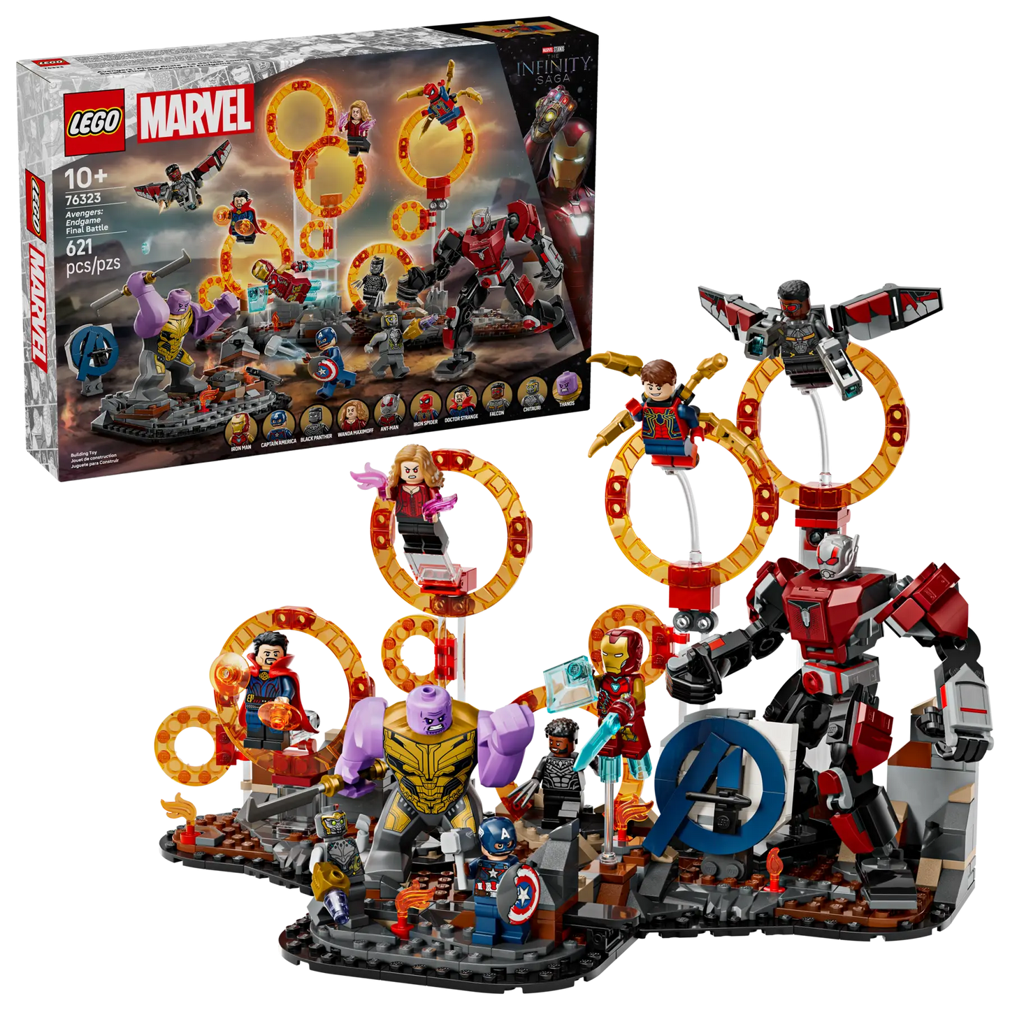 DISPONIBILE DA MAGGIO 2025 - 76323 LEGO Marvel - Avengers: Endgame La battaglia finale