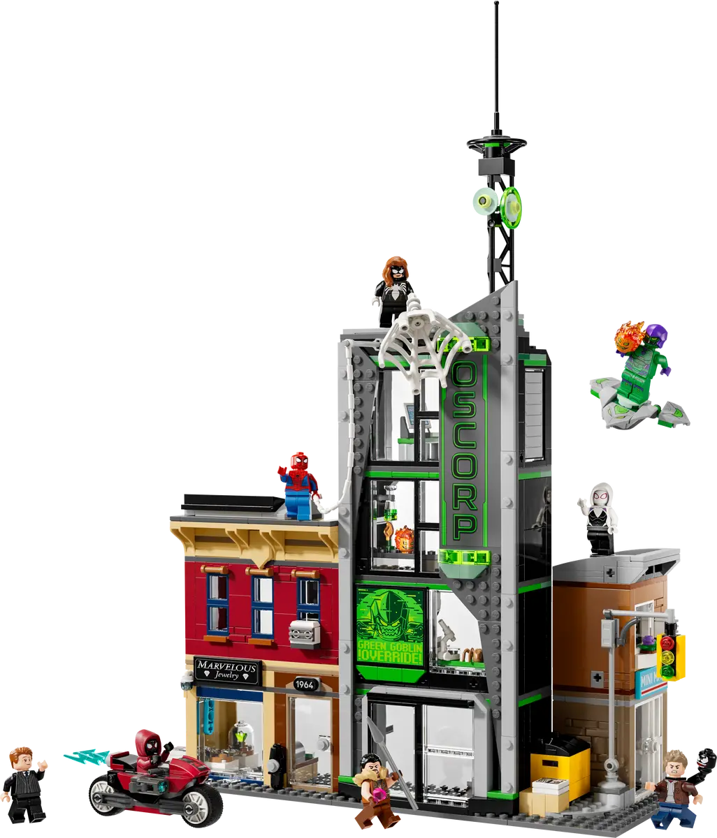 76324 LEGO Marvel - Spider-Man contro Oscorp