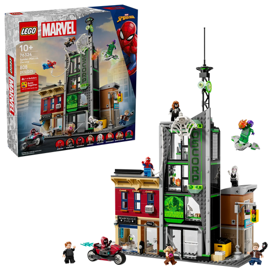 76324 LEGO Marvel - Spider-Man contro Oscorp